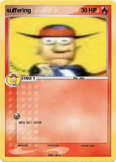 Pokemon suffering
