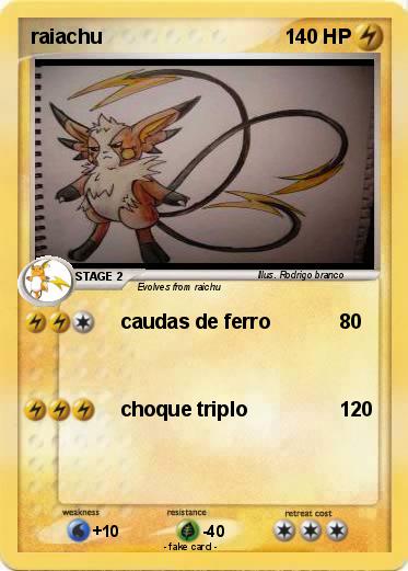Pokemon raiachu