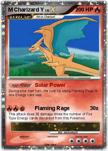 Pokemon M Charizard Y