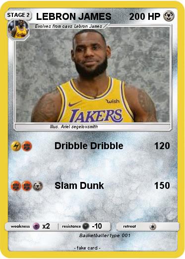 Pokemon LEBRON JAMES