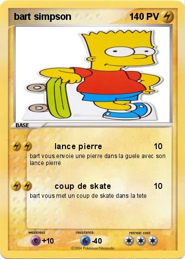 Pokemon bart simpson