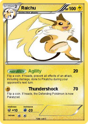 Pokemon Raichu