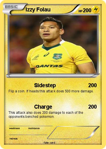Pokemon Izzy Folau