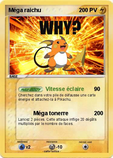 Pokemon Méga raichu