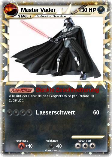 Pokemon Master Vader