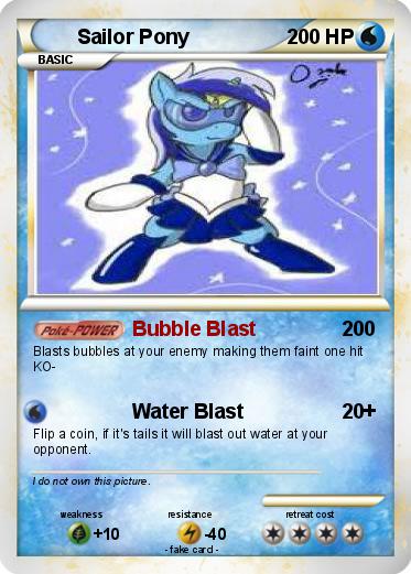 Pokemon Sailor Pony