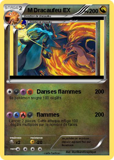 Pokemon M Dracaufeu EX