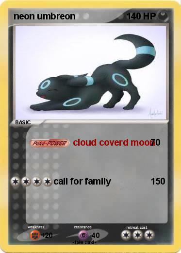 Pokemon neon umbreon