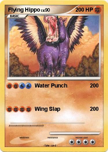 Pokemon Flying Hippo