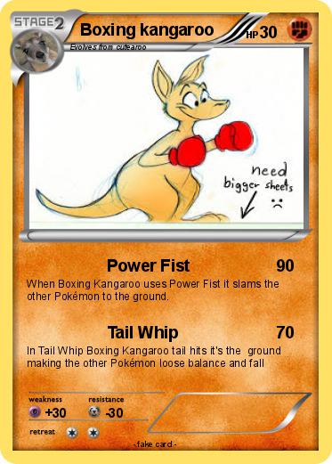 Pokemon Boxing kangaroo