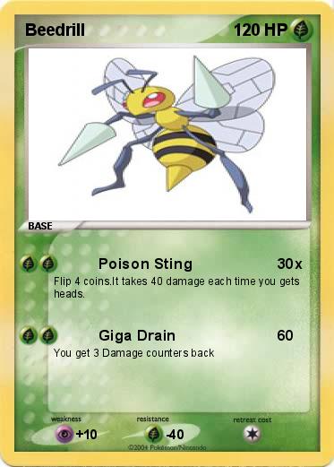 Pokemon Beedrill