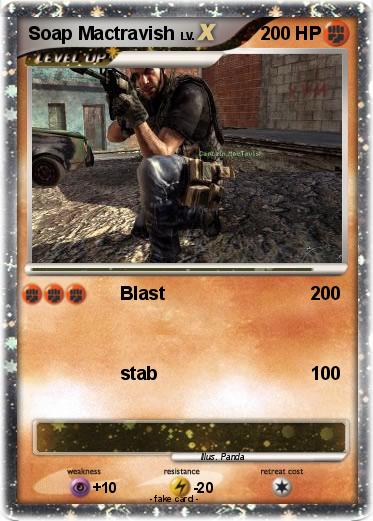 Pokemon Soap Mactravish