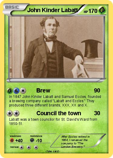 Pokemon John Kinder Labatt