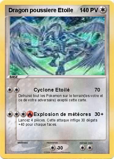 Pokemon Dragon poussiere Etoile