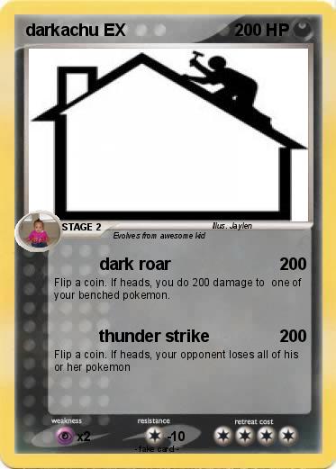 Pokemon darkachu EX