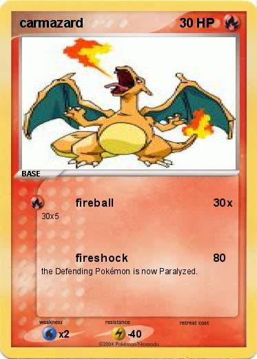 Pokemon carmazard