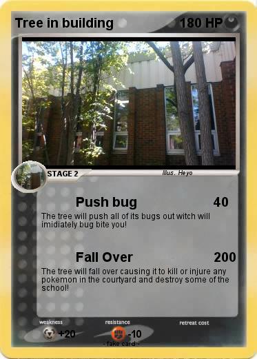 Pokemon Tree in building