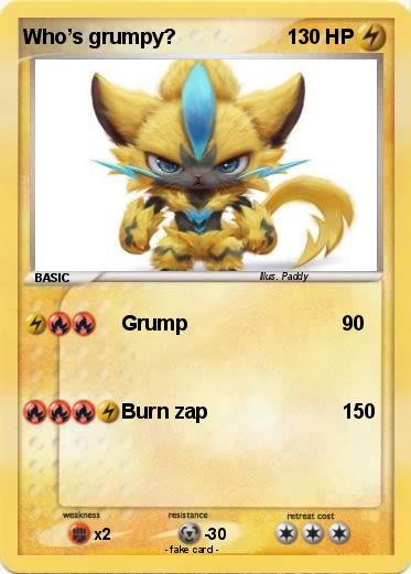 Pokemon Who’s grumpy?