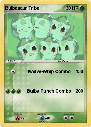 Pokemon Bulbasaur Tribe