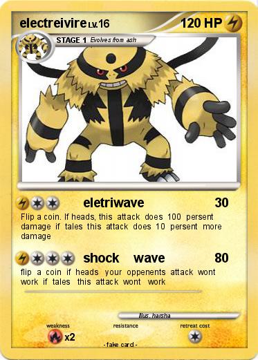 Pokemon electreivire