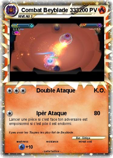 Pokemon Combat Beyblade 333