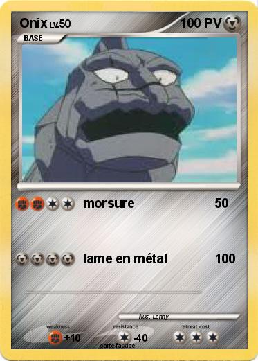 Pokemon Onix