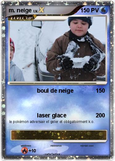 Pokemon m. neige