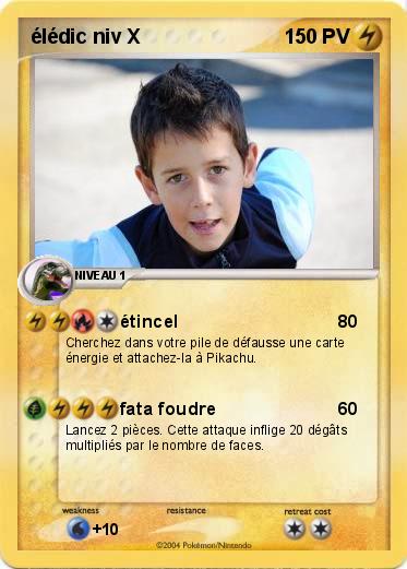 Pokemon élédic niv X