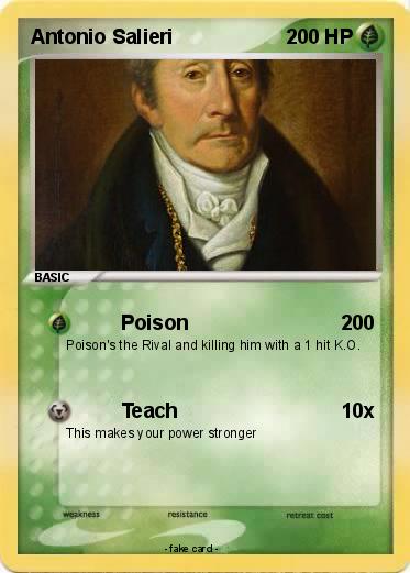 Pokemon Antonio Salieri