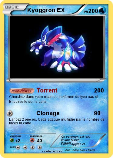 Pokemon Kyoggron EX