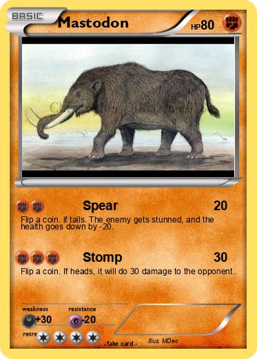 Pokemon Mastodon