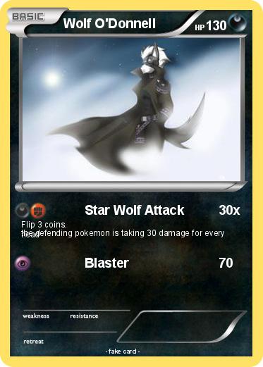 Pokemon Wolf O'Donnell