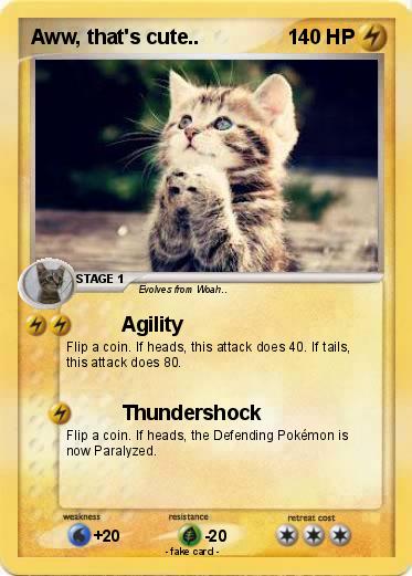 Pokemon Aww, that's cute..