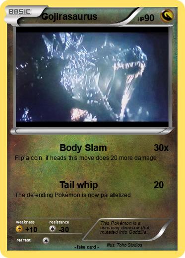 Pokemon Gojirasaurus