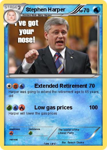 Pokemon Stephen Harper