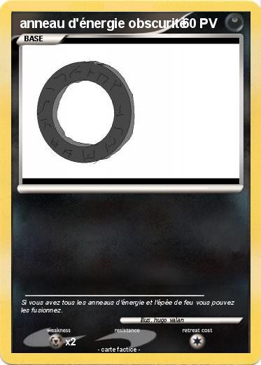 Pokemon anneau d'énergie obscurité
