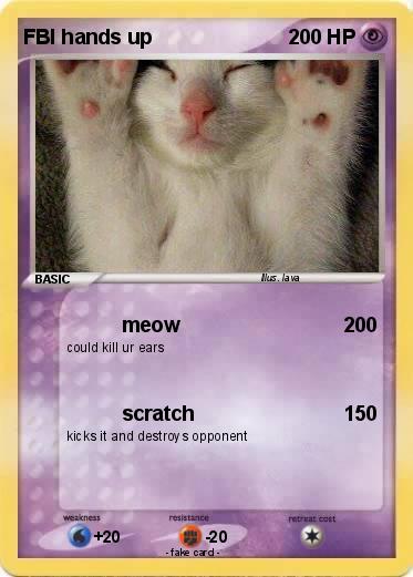 Pokemon FBI hands up