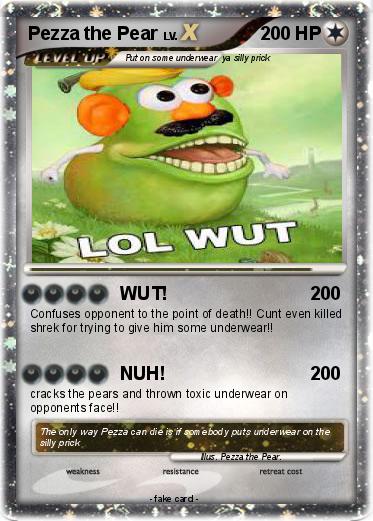 Pokemon Pezza the Pear