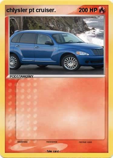 Pokemon chlysler pt cruiser.