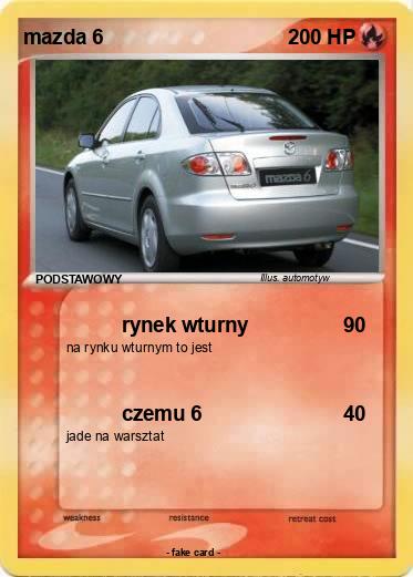Pokemon mazda 6