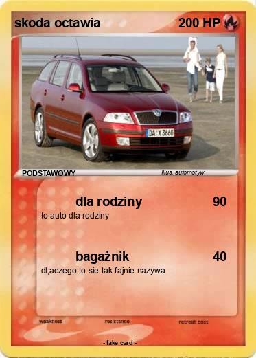 Pokemon skoda octawia