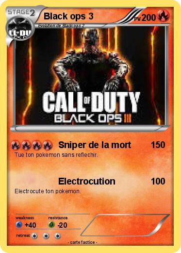 Pokemon Black ops 3