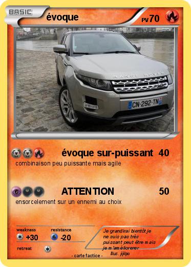 Pokemon évoque