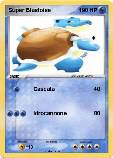 Pokemon Super Blastoise