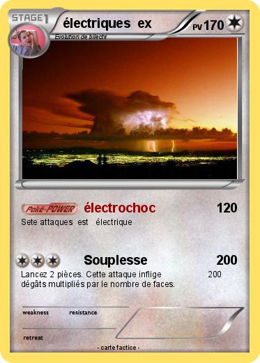 Pokemon électriques  ex