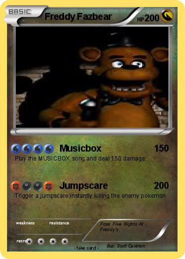 Pokemon Freddy Fazbear