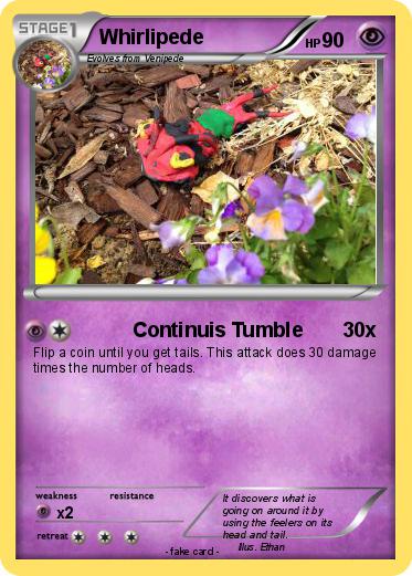 Pokemon Whirlipede