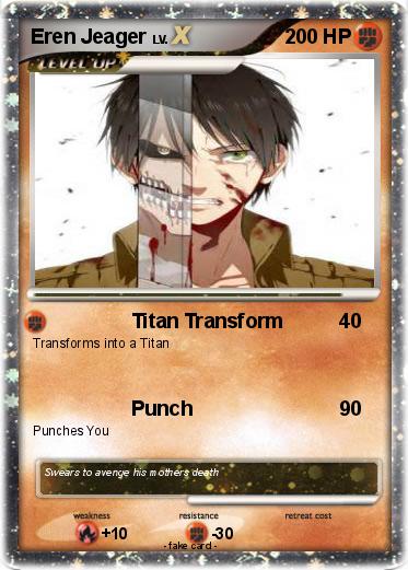 Pokemon Eren Jeager