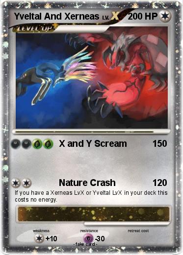 Pokemon Yveltal And Xerneas