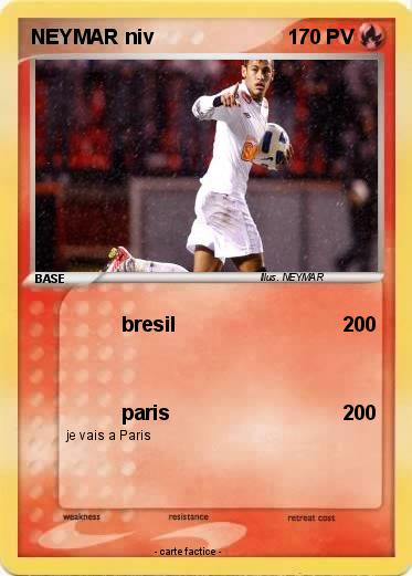 Pokemon NEYMAR niv